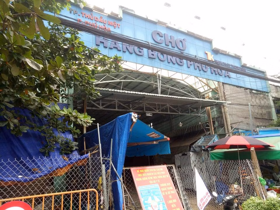 Chợ đầu mối lớn nhất Bình Dương chưa hoạt động