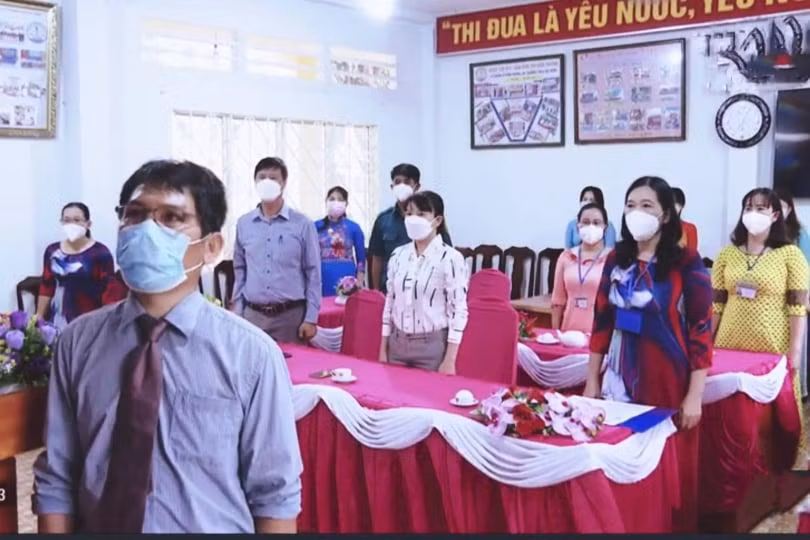 Lễ khai giảng năm học 2021-2022 tại Tây Ninh.