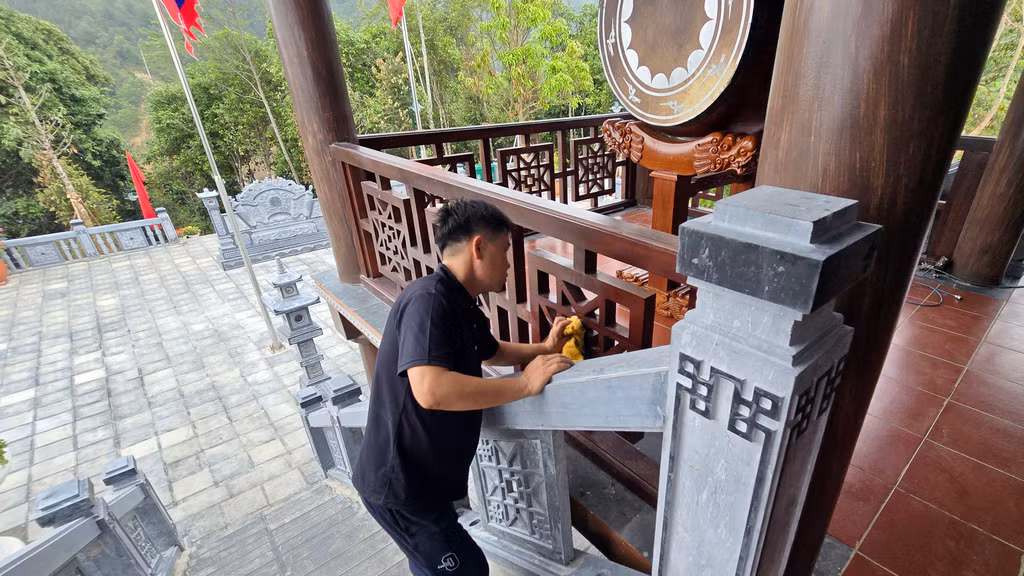 Công trình được xây dựng hoàn toàn bằng nguồn xã hội hóa.