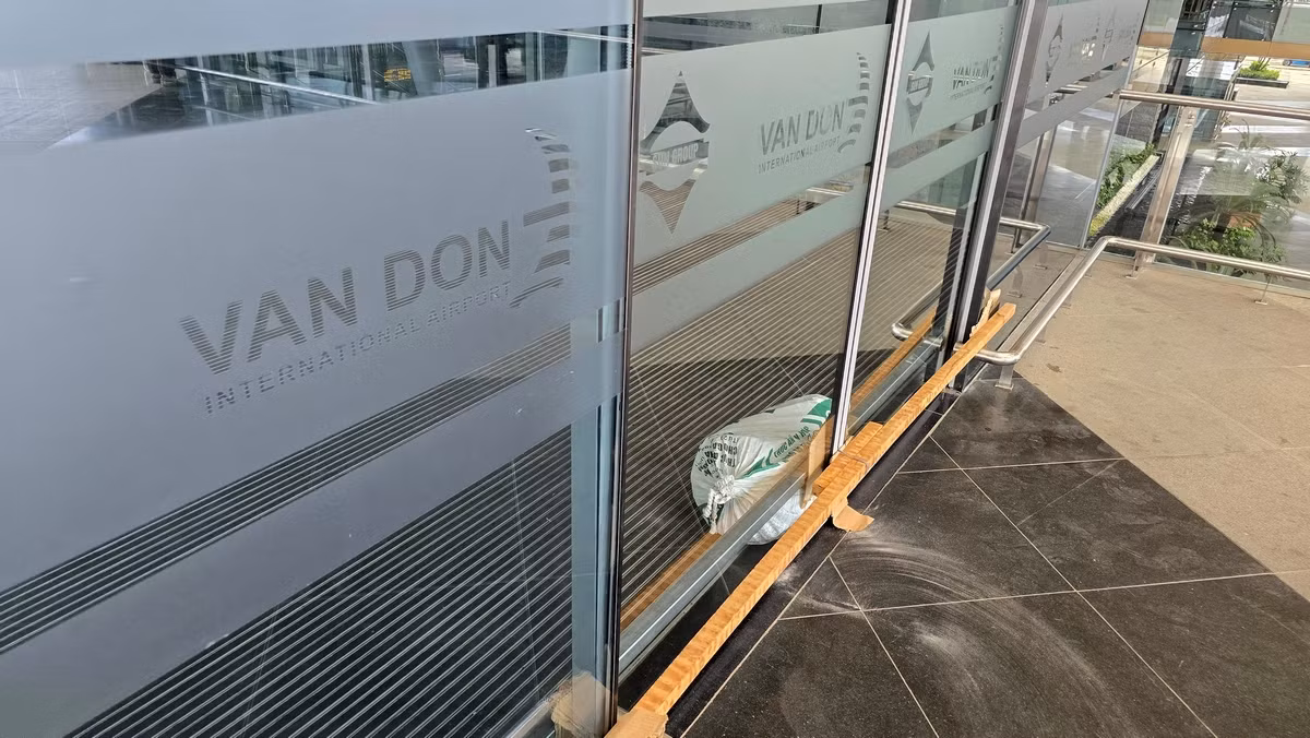 Mọi công tác ứng phó với cơn bão số 3 đã được cảng hàng không quốc tế Vân Đồn thực hiện xong trong ngày 6/9.