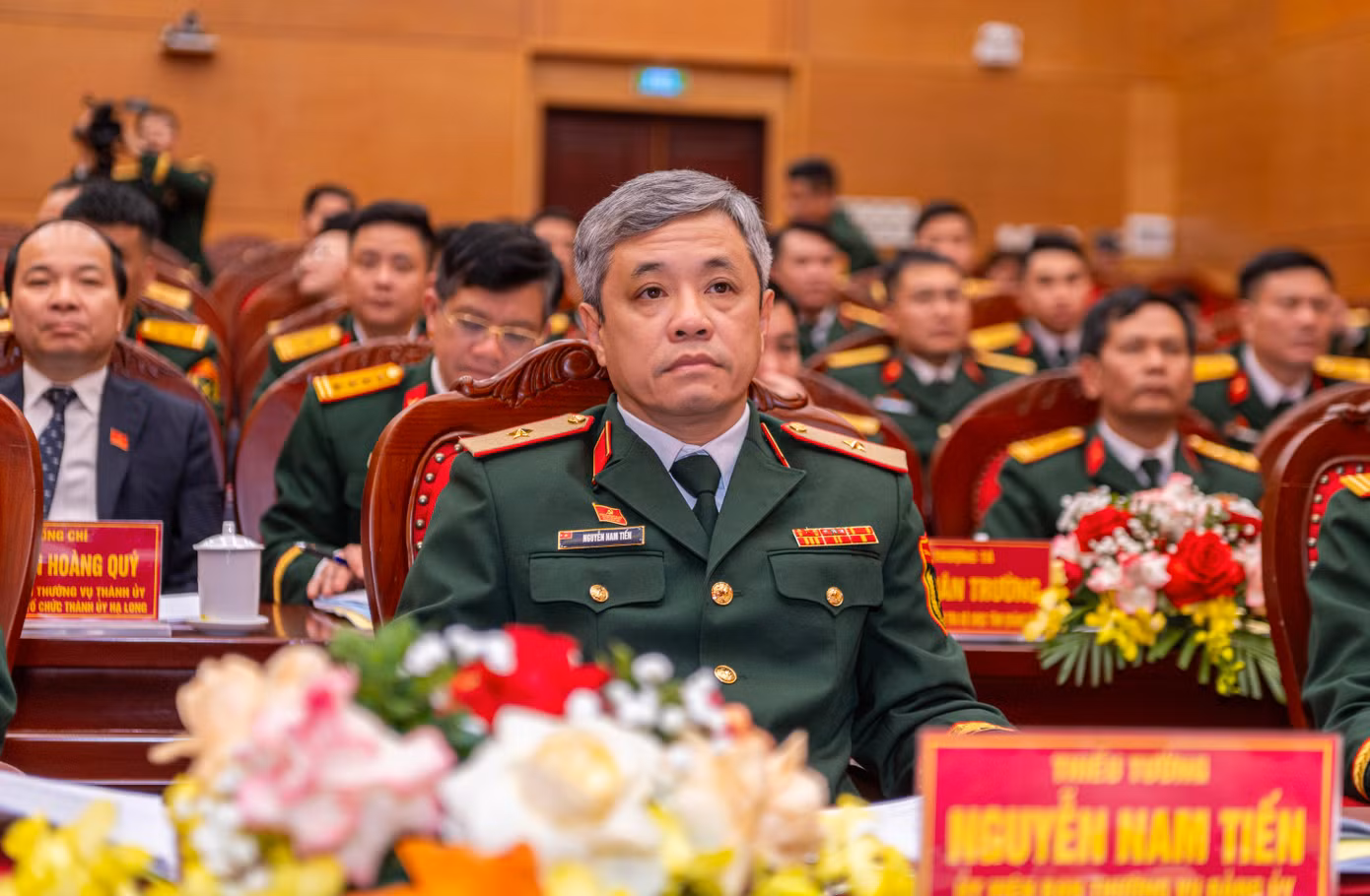 Tham dự Đại hội, về phía Quân khu 3 có Trung tướng Nguyễn Quang Cường - Bí thư Đảng ủy, Chính ủy Quân khu; Thiếu tướng Nguyễn Nam Tiến - Ủy viên Thường vụ Đảng ủy, Chủ nhiệm Chính trị Quân khu.