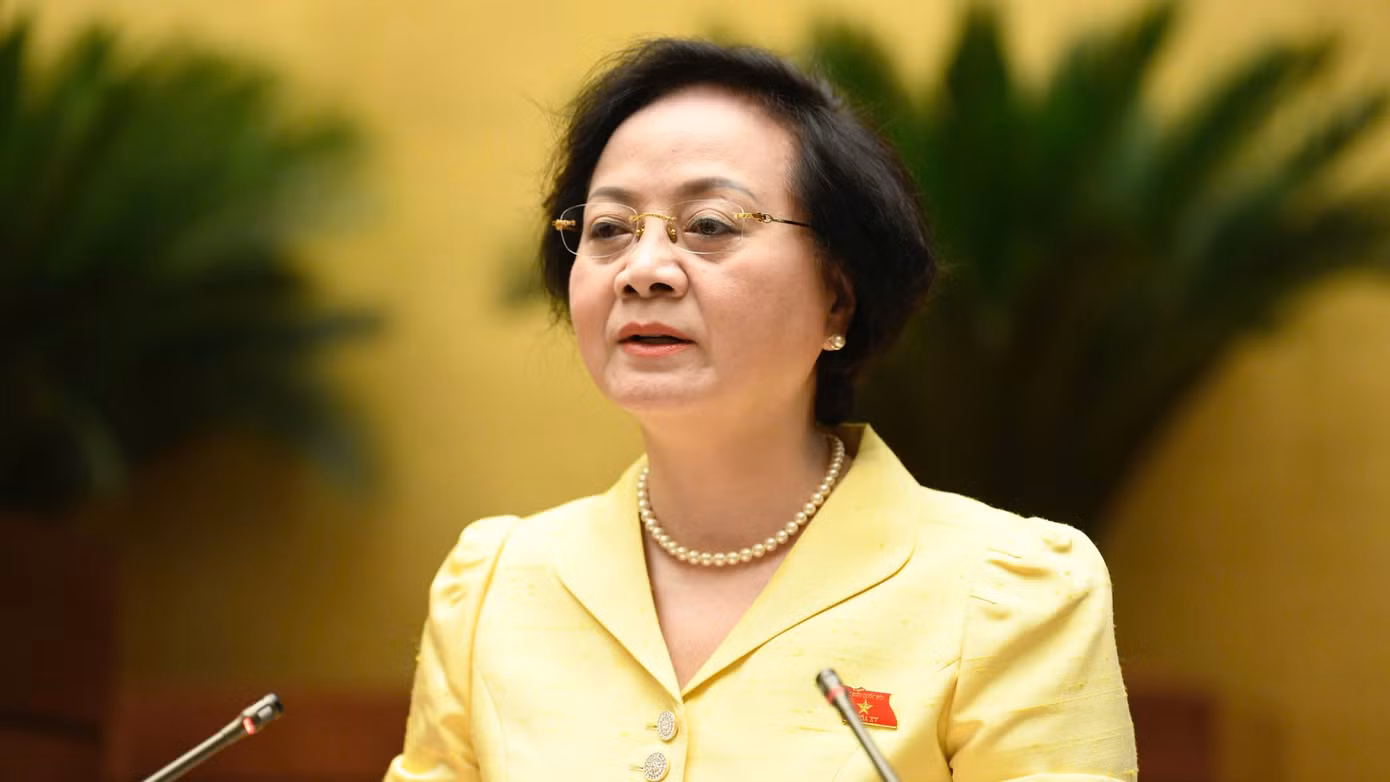 Bộ trưởng Nội vụ Phạm Thị Thanh Trà. Ảnh: Như Ý.