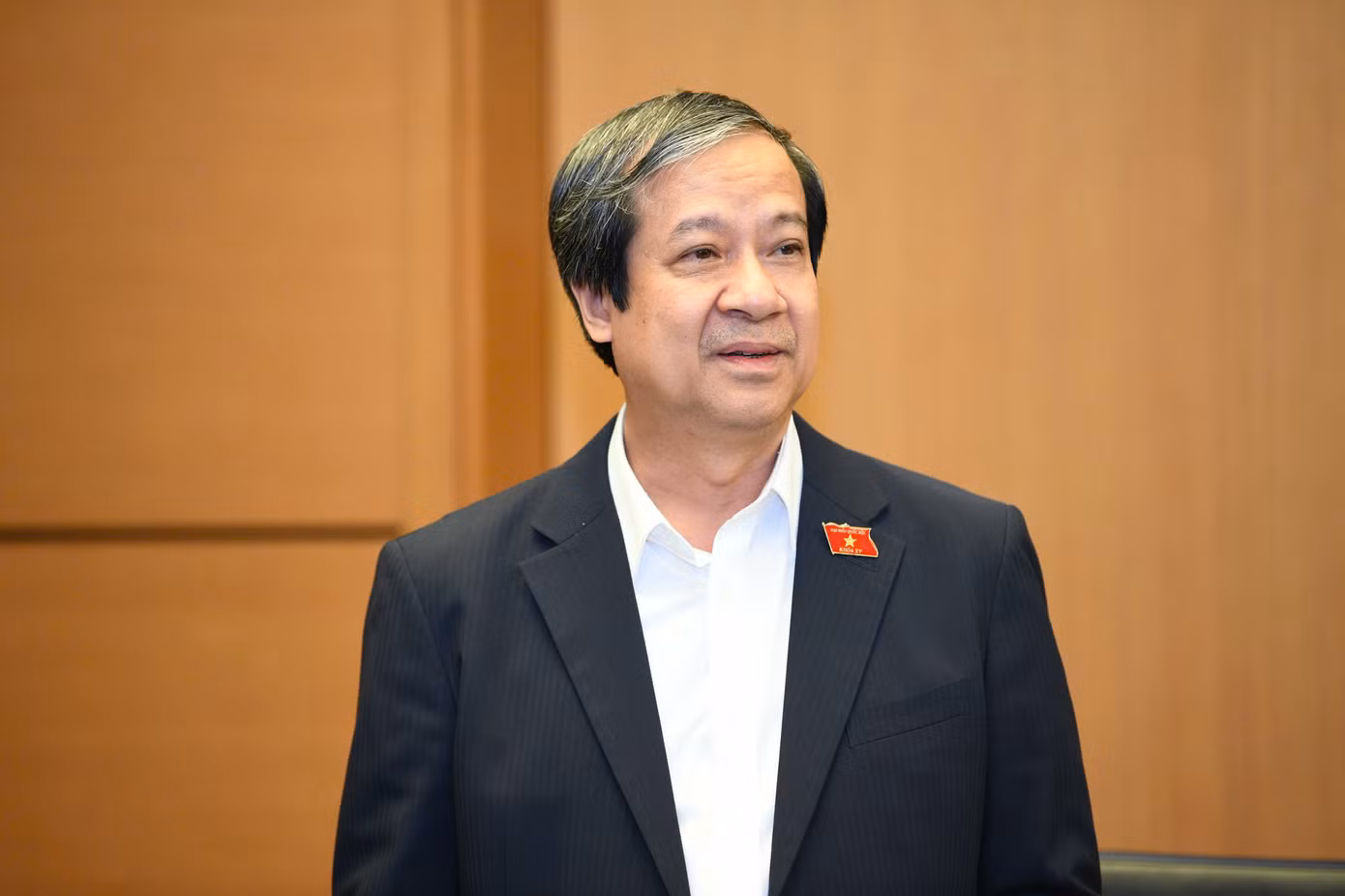 Bộ trưởng Giáo dục và Đào tạo Nguyễn Kim Sơn. Ảnh: Như Ý