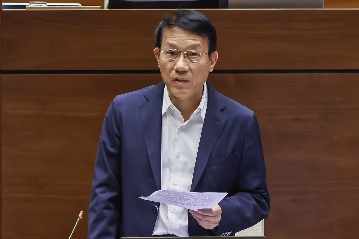 Đại tướng Lương Tam Quang, Bộ trưởng Bộ Công an. Ảnh: QH Đại tướng Lương Tam Quang, Bộ trưởng Bộ Công an. Ảnh: QH