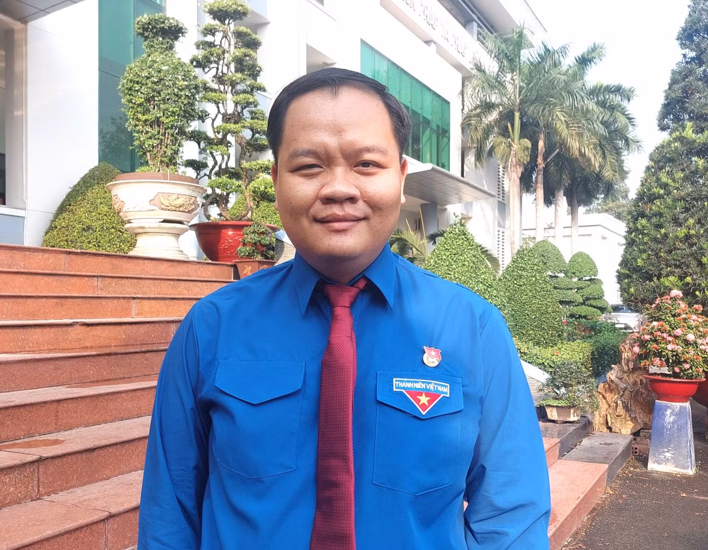 Anh Nguyễn Thanh Liêm – Bí thư Thành Đoàn, Chủ tịch Hội LHTN Việt Nam thành phố Dĩ An