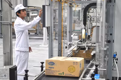 Những sản phẩm sữa bột Dielac cho trẻ em của Vinamilk sẽ được sản xuất trong nhà máy Sữa bột Việt Nam được đầu tư xây mới