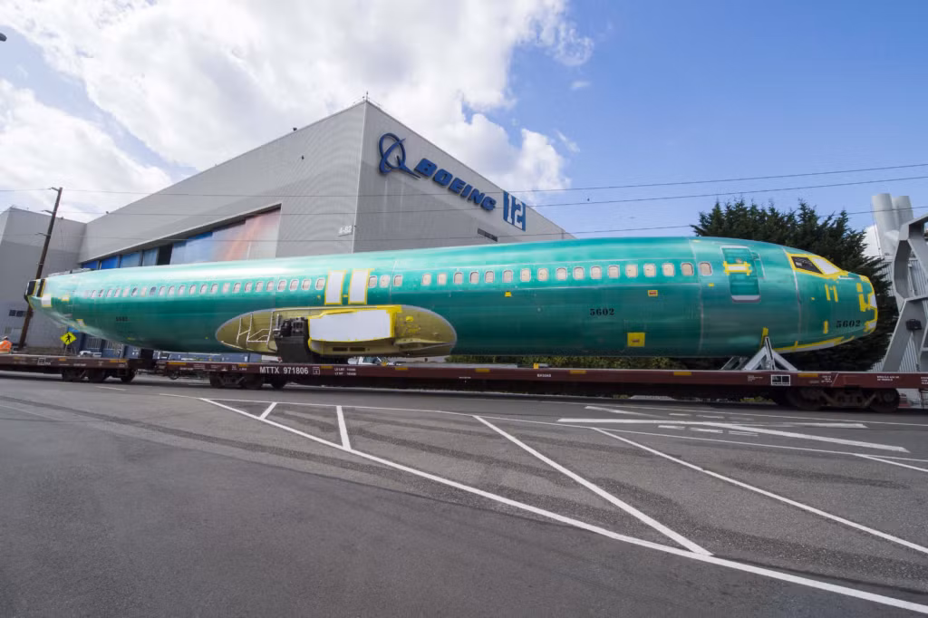 Thời gian tới, máy bay một lối đi ví dụ như 737 MAX sẽ thống trị thị trường máy bay phản lực thương mại. Ảnh: Boeing.