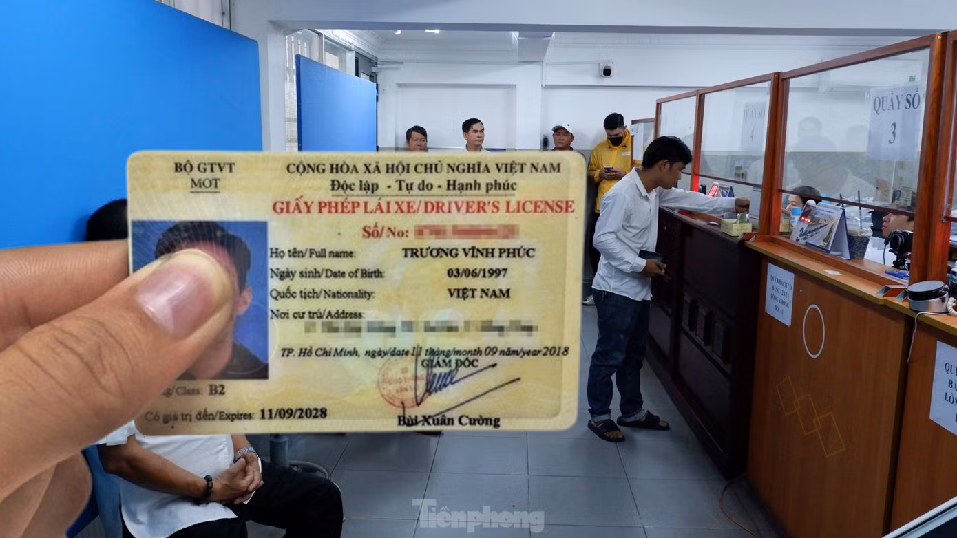Hiện tại, người dân đến hạn cấp, đổi GPLX vẫn đến các điểm cấp, đổi GPLX thuộc Sở GTVT các tỉnh, thành phố để thực hiện thủ tục như bình thường.