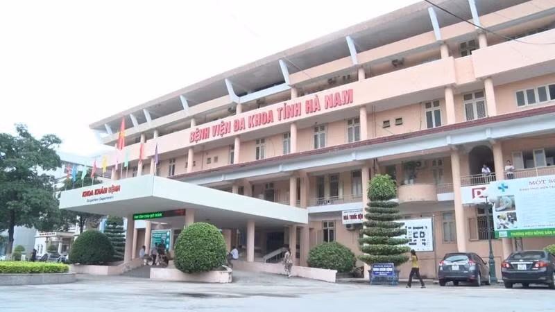 Sự việc xảy ra tại BV Đa khoa tỉnh Hà Nam.