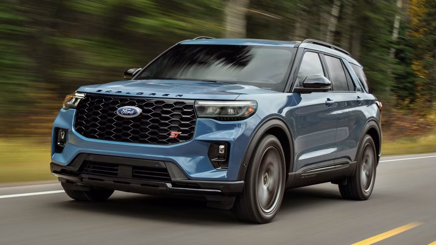 Ford Explorer phiên bản 2025 tại thị trường Mỹ.