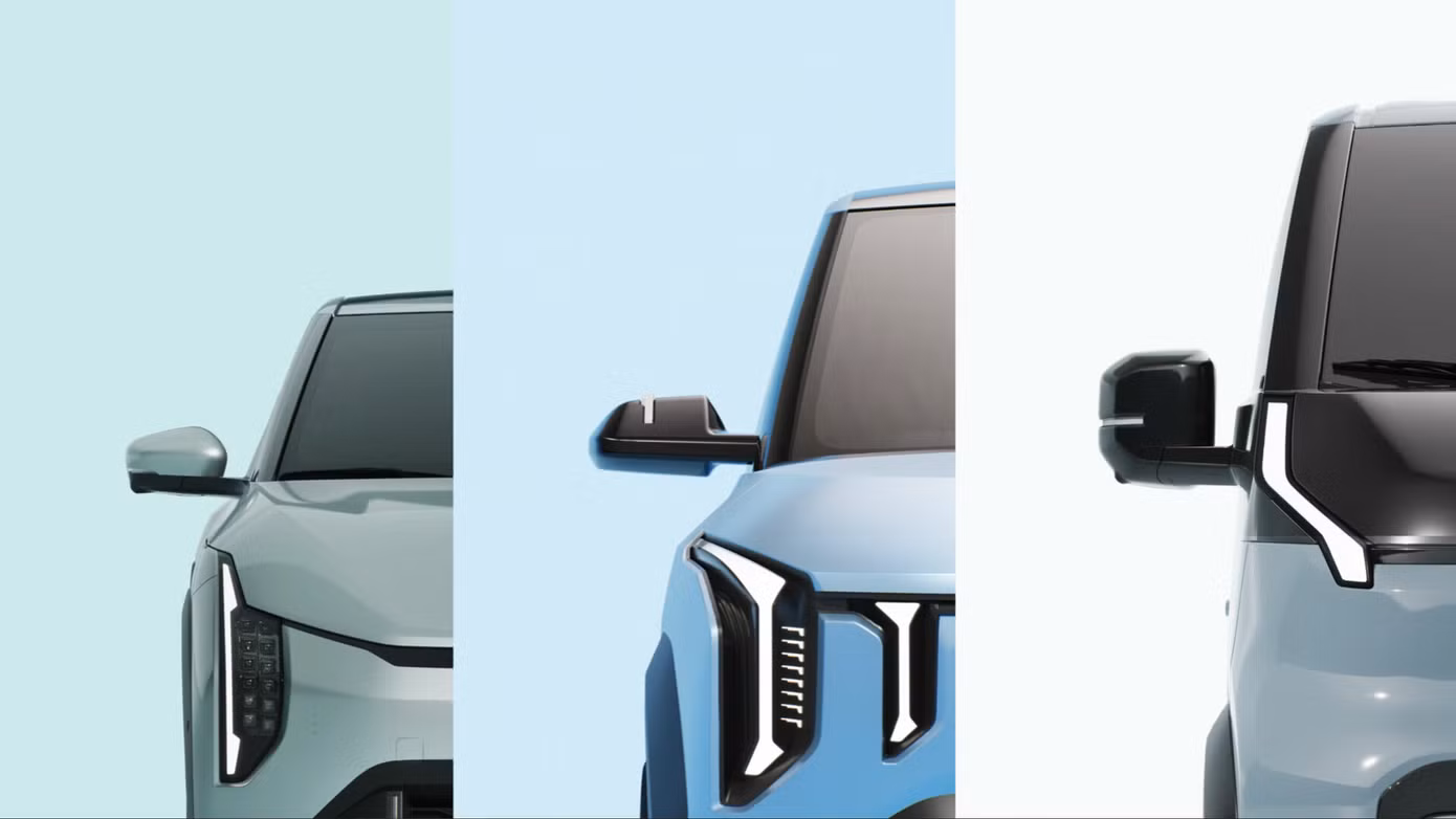 Kia EV4 và PV5 sẽ là bản thương mại trong khi EV2 mới chỉ là xe ý tưởng (concept). Ảnh: Kia