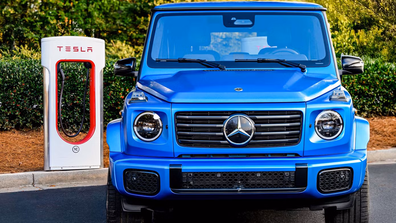Xe điện Mercedes-Benz có thể sạc tại trụ Supercharger của Tesla từ tháng sau.