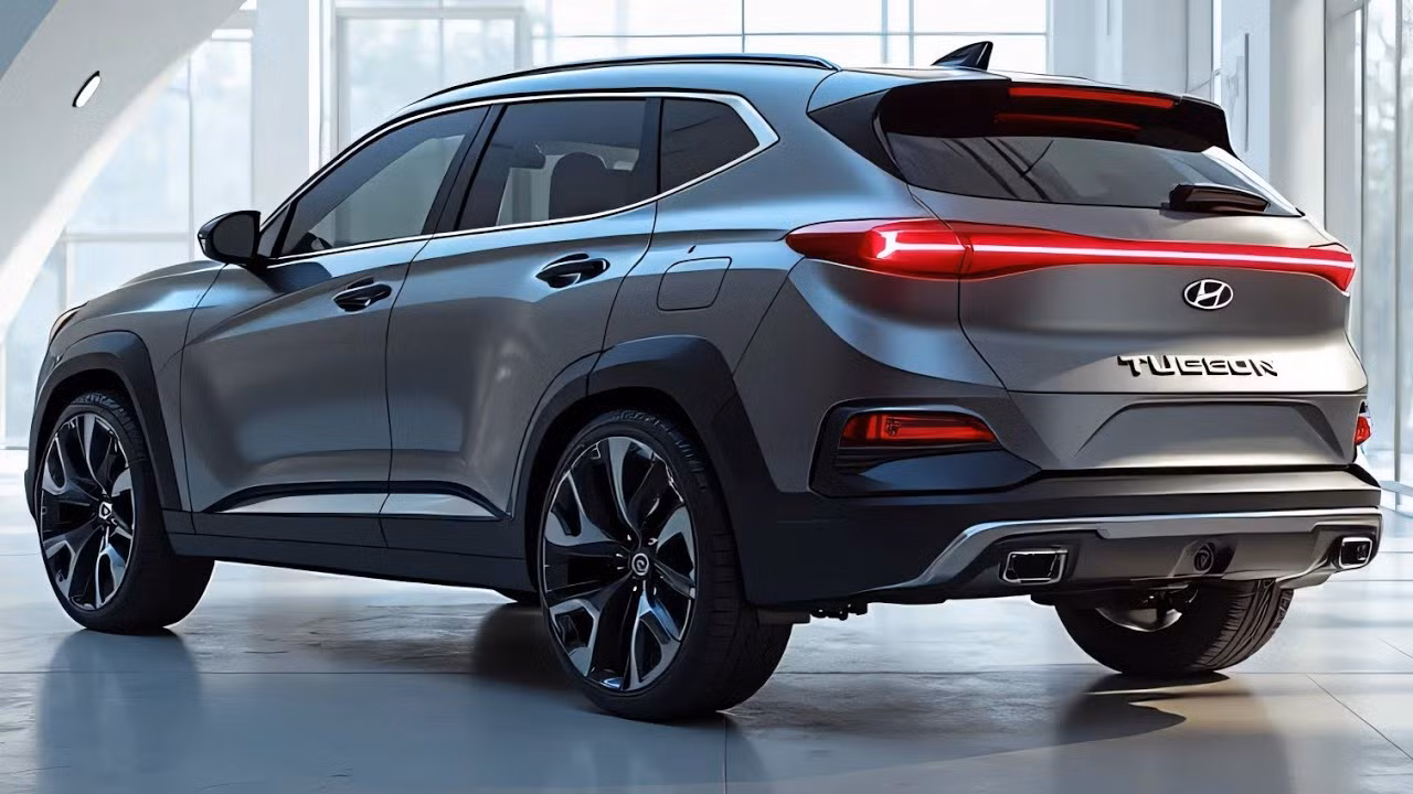 Phác thảo dự đoán thiết kế Hyundai Tucson thế hệ mới.