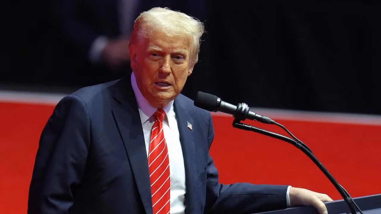 Tổng thống Mỹ Donald Trump. Ảnh: CBS. Tổng thống Mỹ Donald Trump. Ảnh: CBS.