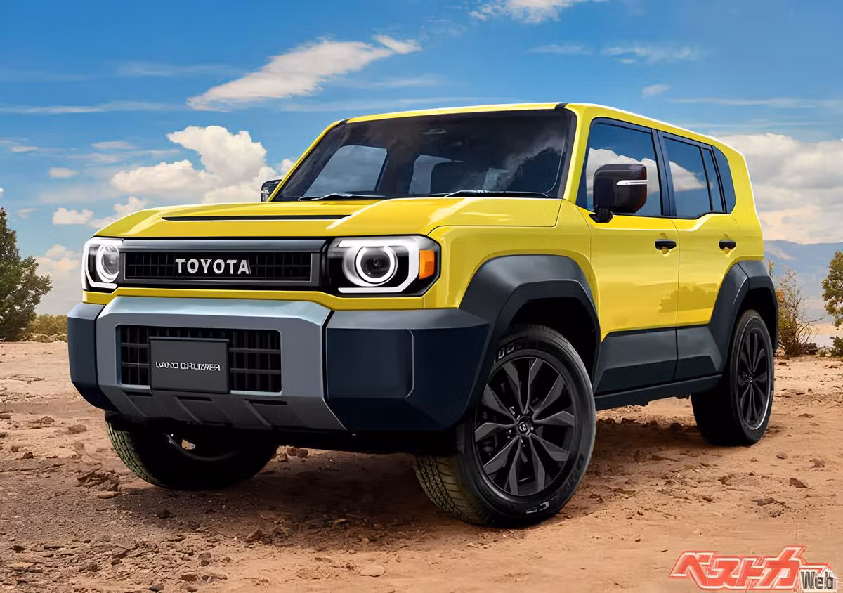 Bản phác thảo dự đoán thiết kế của Toyota Land Cruiser FJ. Ảnh: Best Car