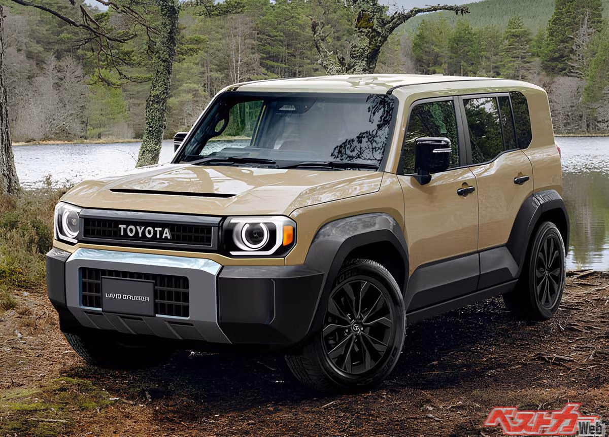 Hình phác thảo dự đoán thiết kế của Toyota Land Cruiser FJ. Ảnh: Best Car