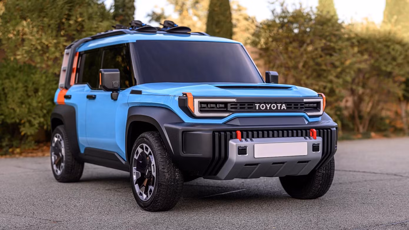 Mẫu xe concept Toyota Compact Cruiser EV 2021.