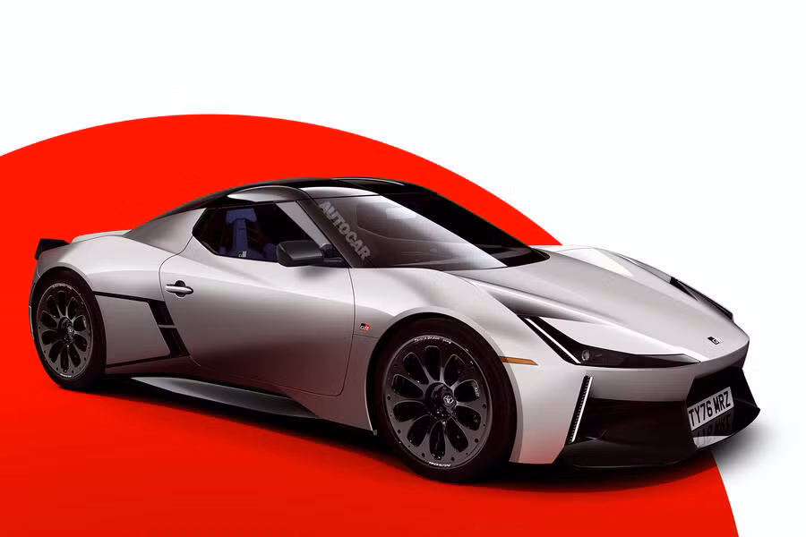 Mẫu Toyota MR2 mới được dự đoán có động cơ đặt giữa. Ảnh: Autocar