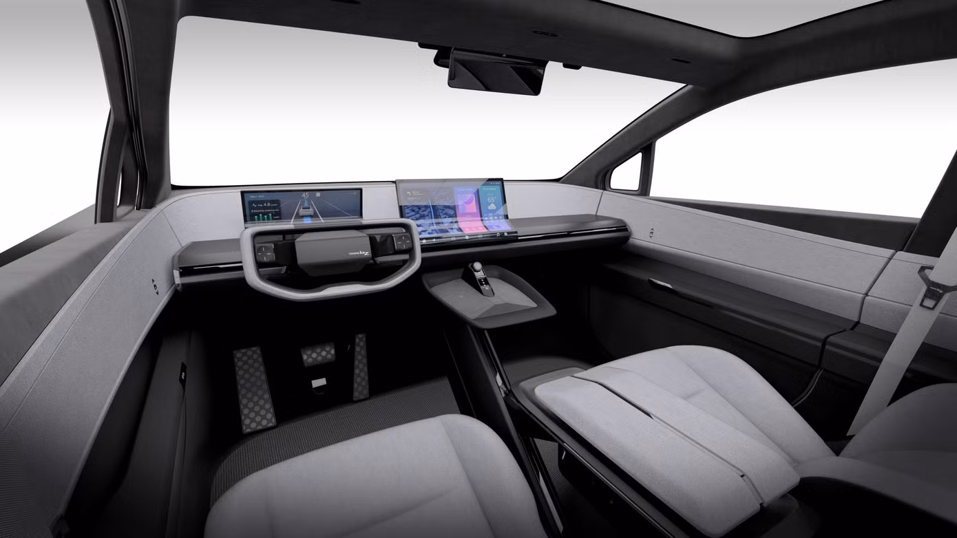Tham khảo nội thất của mẫu concept Toyota bZ Compact SUV 2022. Tham khảo nội thất của mẫu concept Toyota bZ Compact SUV 2022.