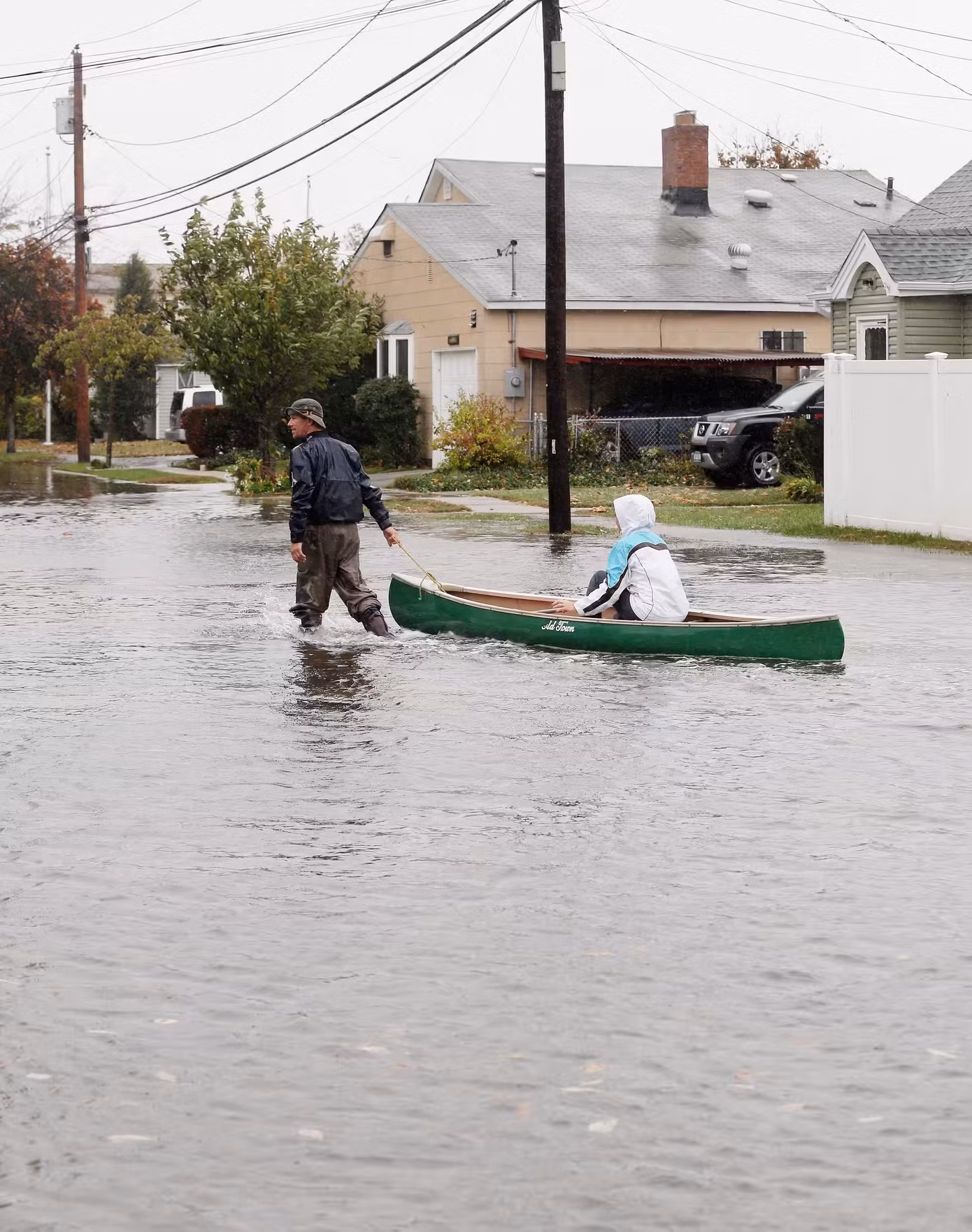 Lũ lụt ở New York, vào tháng 10 năm 2012, sau cơn bão Sandy