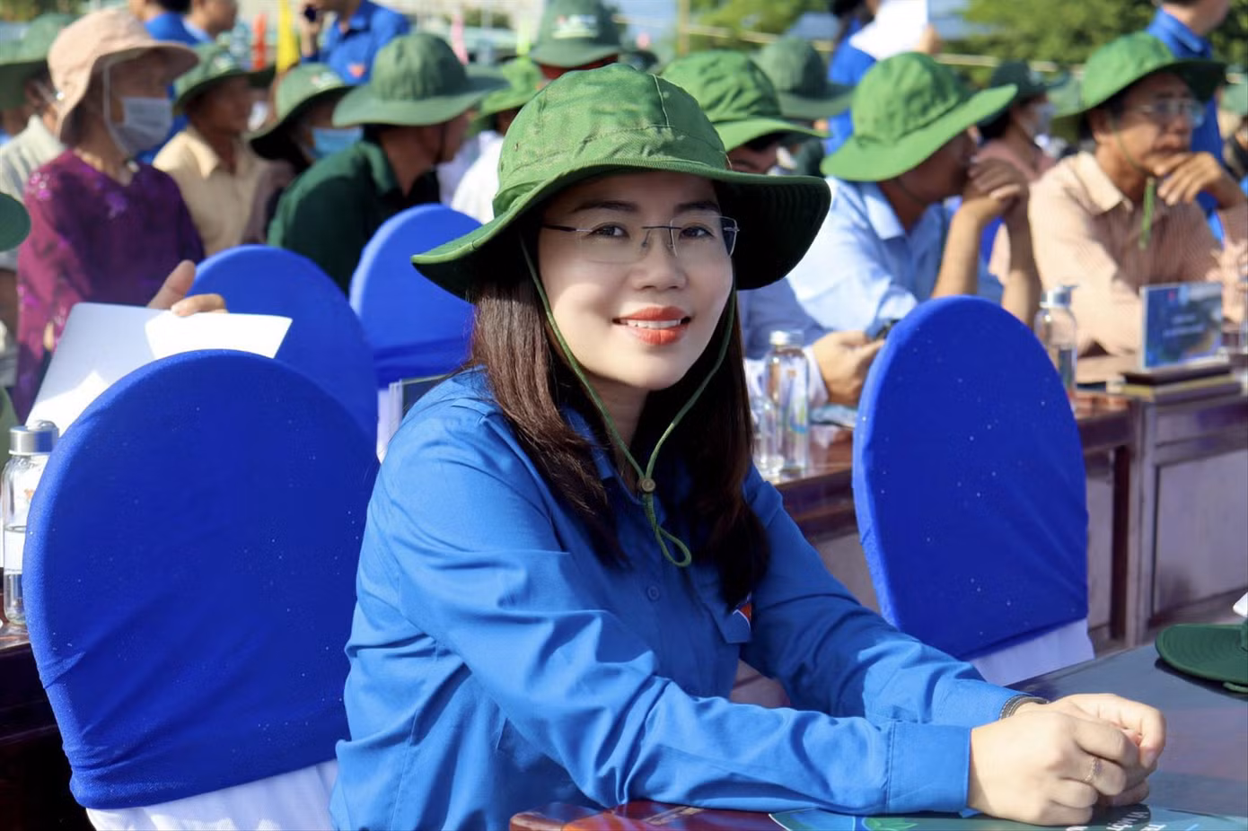 Chị Lê Thị Hồng Kết, Chủ tịch Hội LHTN Việt Nam tỉnh Long An, đã tổ chức “đội hình IT xanh” hoạt động hiệu quả