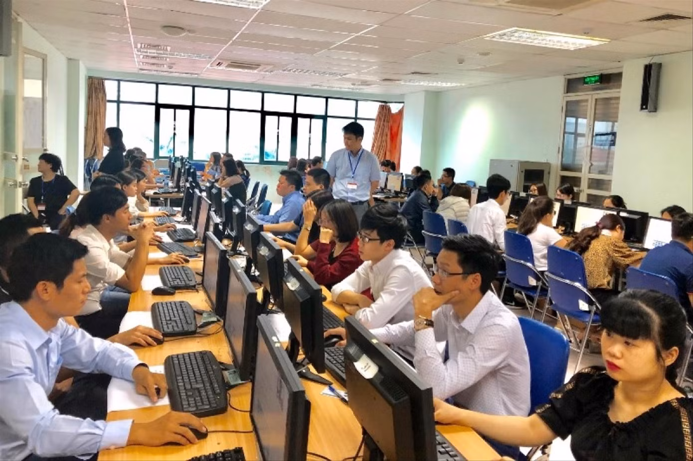 Có kết quả kiểm định chất lượng đầu vào, công chức sẽ không phải thi vòng 1 và chỉ thi chuyên ngành vòng 2 Ảnh minh hoạ