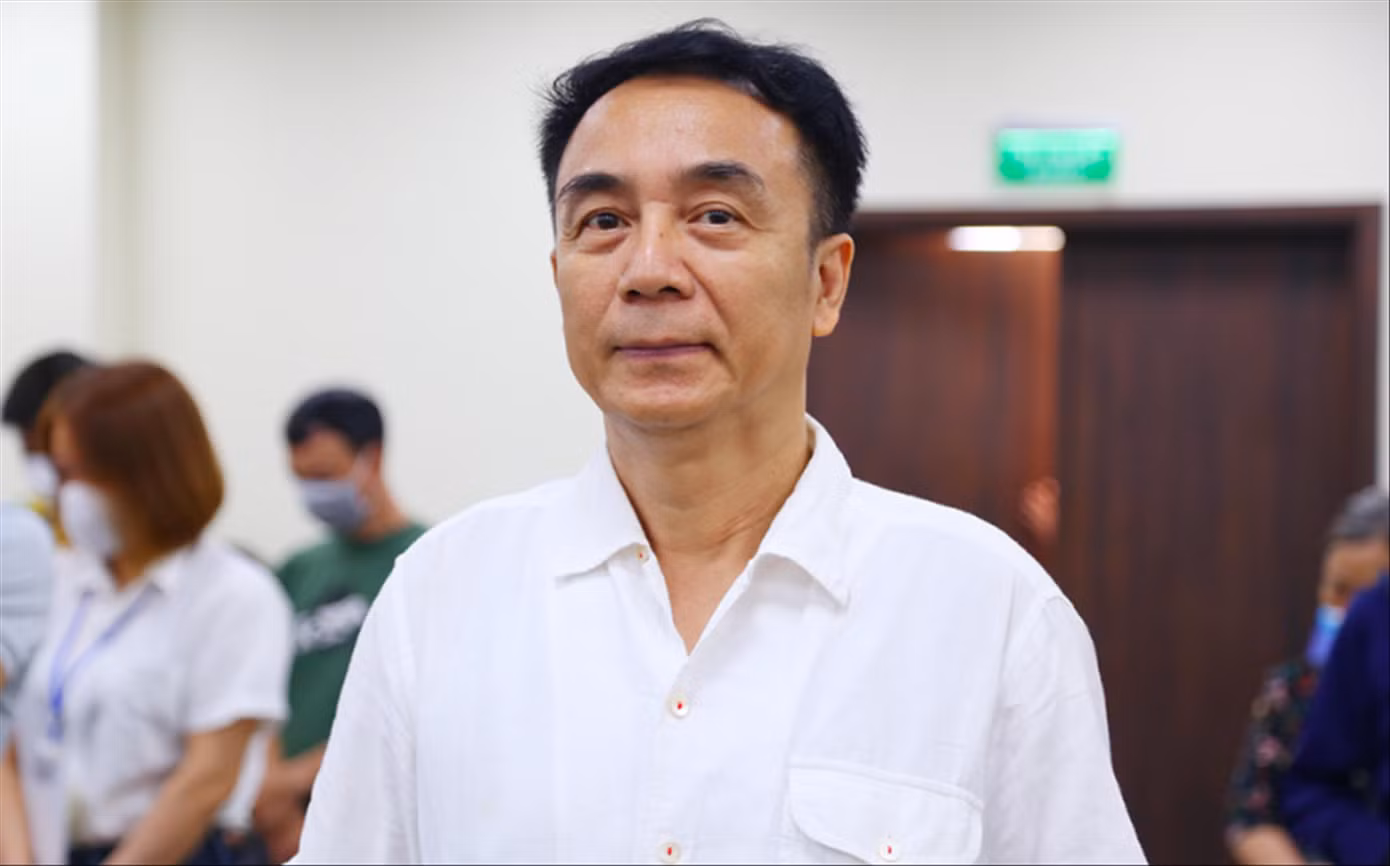 Bị cáo Trần Hùng tại tòa
