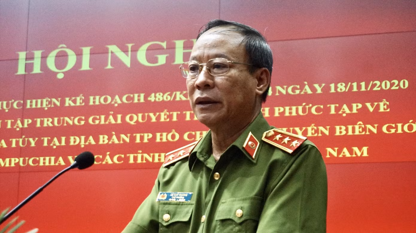 Thượng tướng Lê Quý Vương, Thứ trưởng Bộ Công an chỉ đạo phải triệt phá được cả đường dây, ổ nhóm tội phạm ma tuý