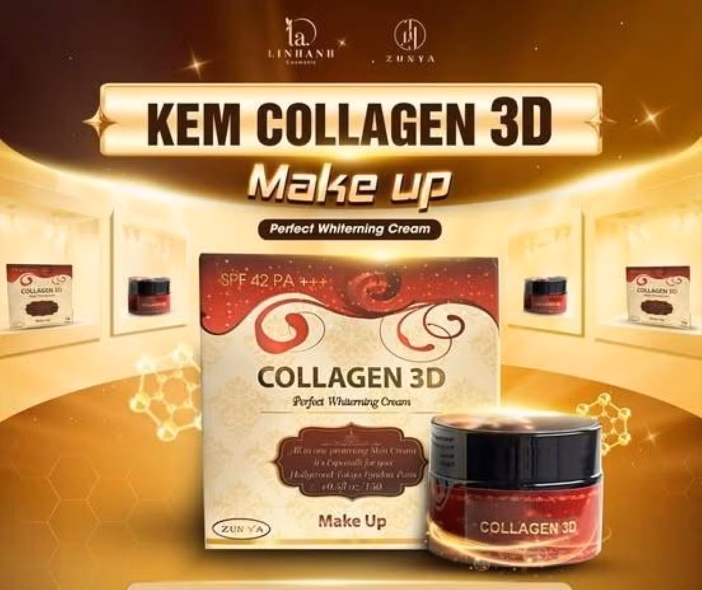 Sản phẩm mĩ phẩm của Cty Linh Anh vi phạm bị Cục Quản lí Dược yêu cầu thu hồi để tiêu hủy.