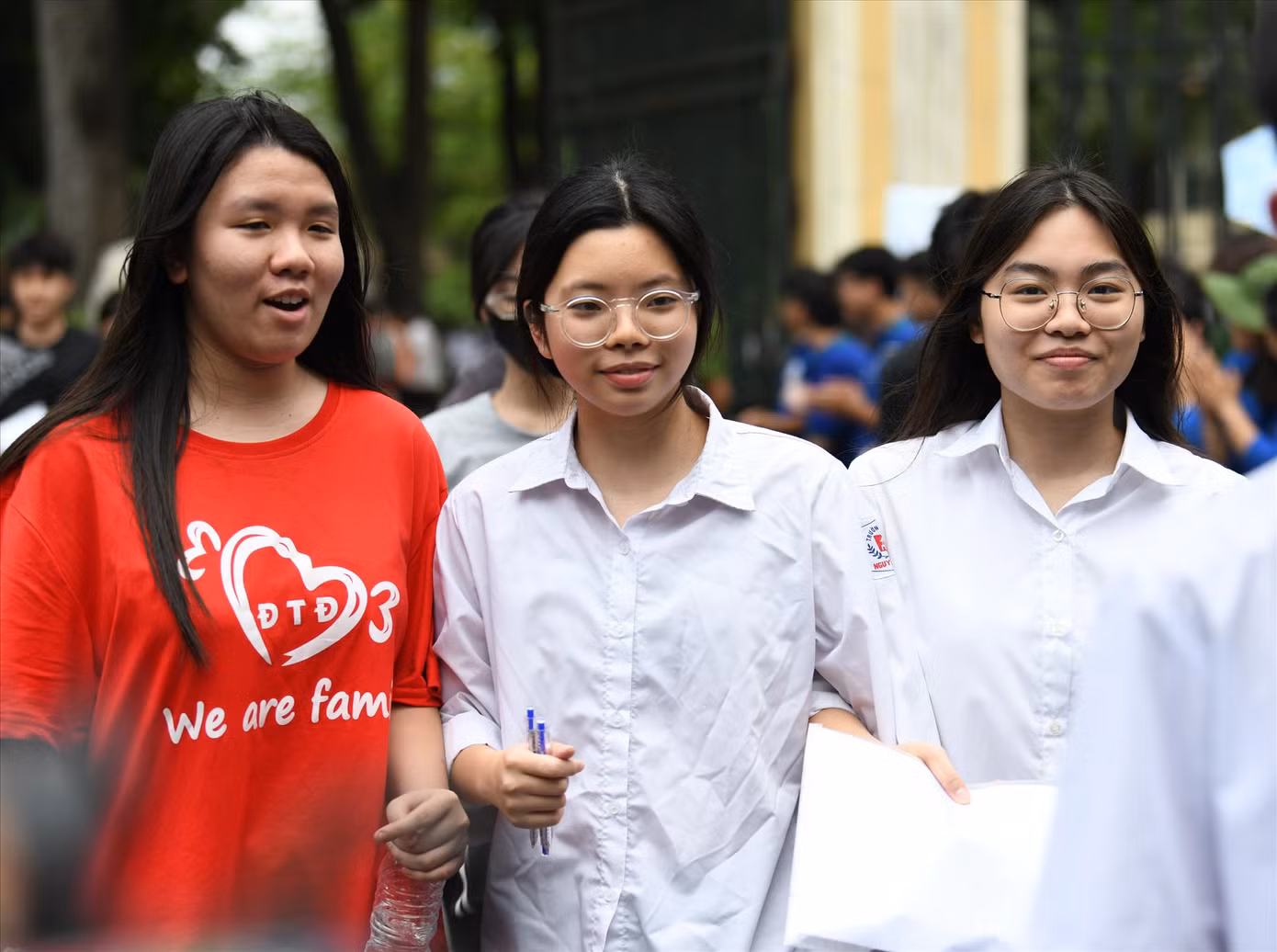 Học sinh thi lớp 10 THPT năm 2024. Ảnh: Như Ý