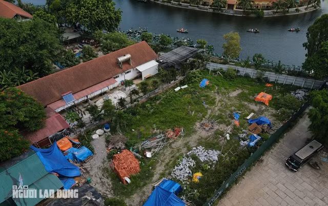 Công trình nằm ngay sát tuyến du lịch nổi tiếng Tam Cốc - Bích Động.