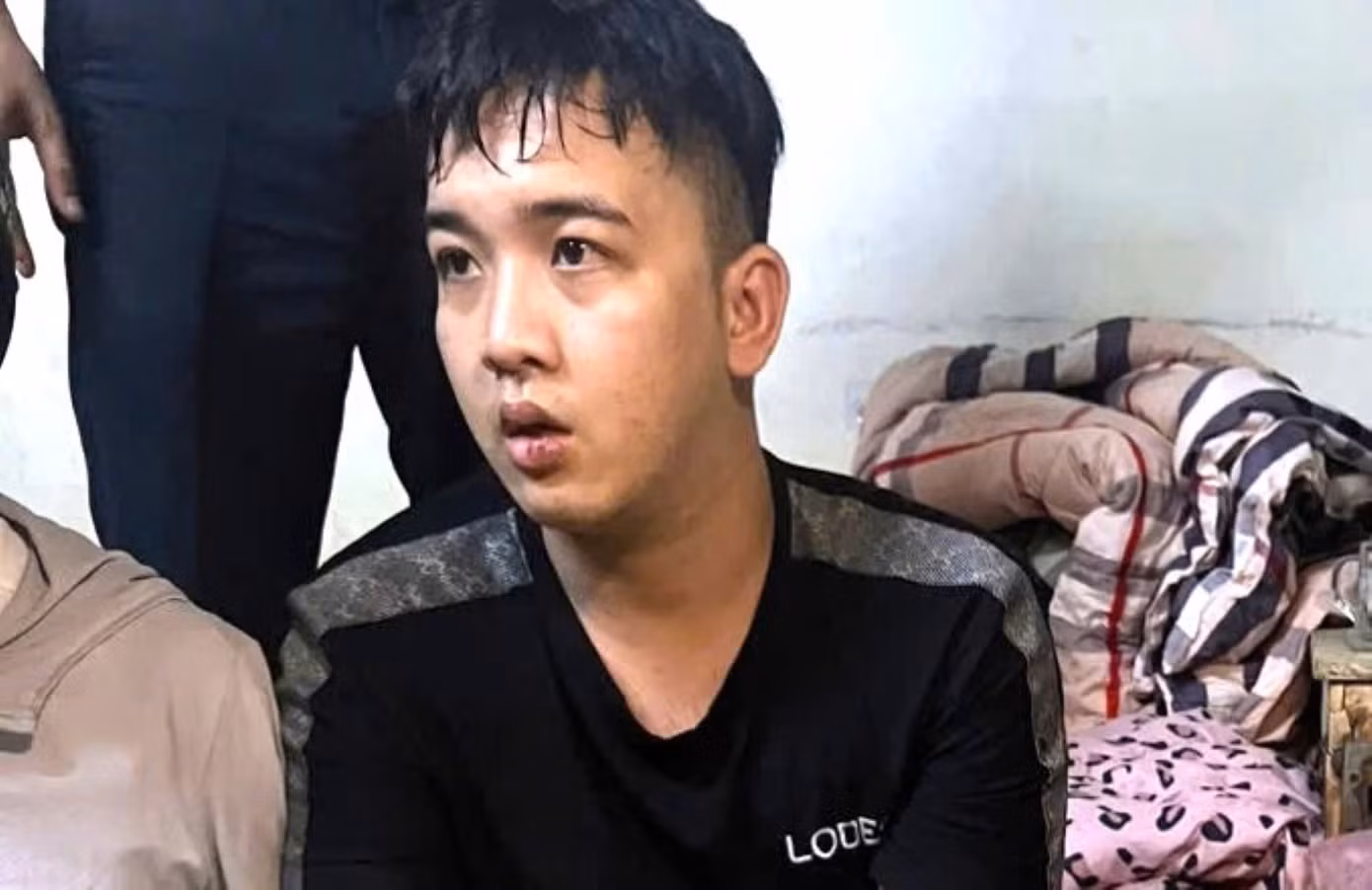Đối tượng Võ Duy Đại lúc bị bắt giữ.