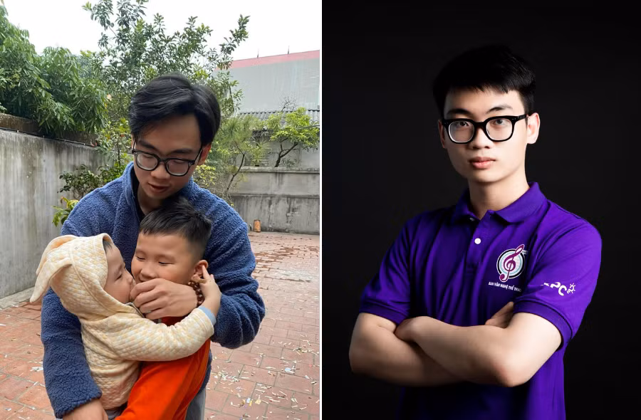 Dịp lễ Tình nhân năm nay, Anh Dũng được giao nhiệm vụ ở nhà trông cháu khi chị gái và anh rể đi chơi.