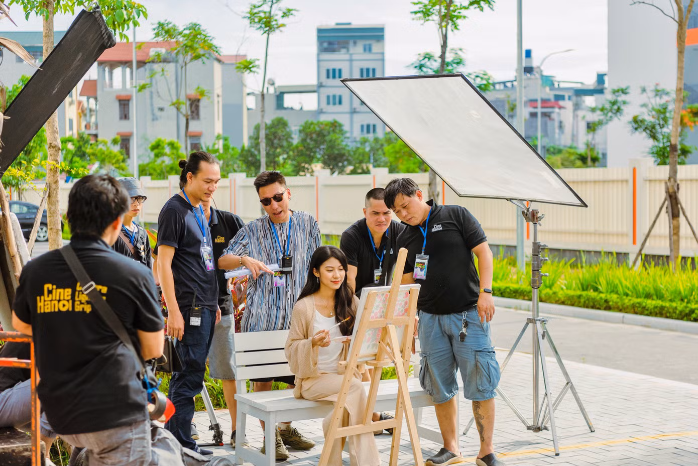 Một góc công việc của Hải Hà. Một góc công việc của Hải Hà.