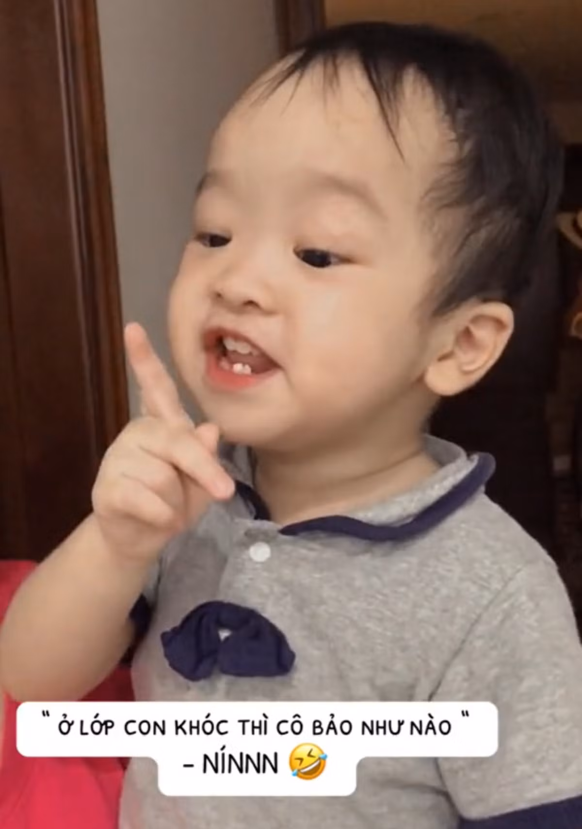 Nhiều người xem đi xem lại biểu cảm đáng yêu của bé Sữa