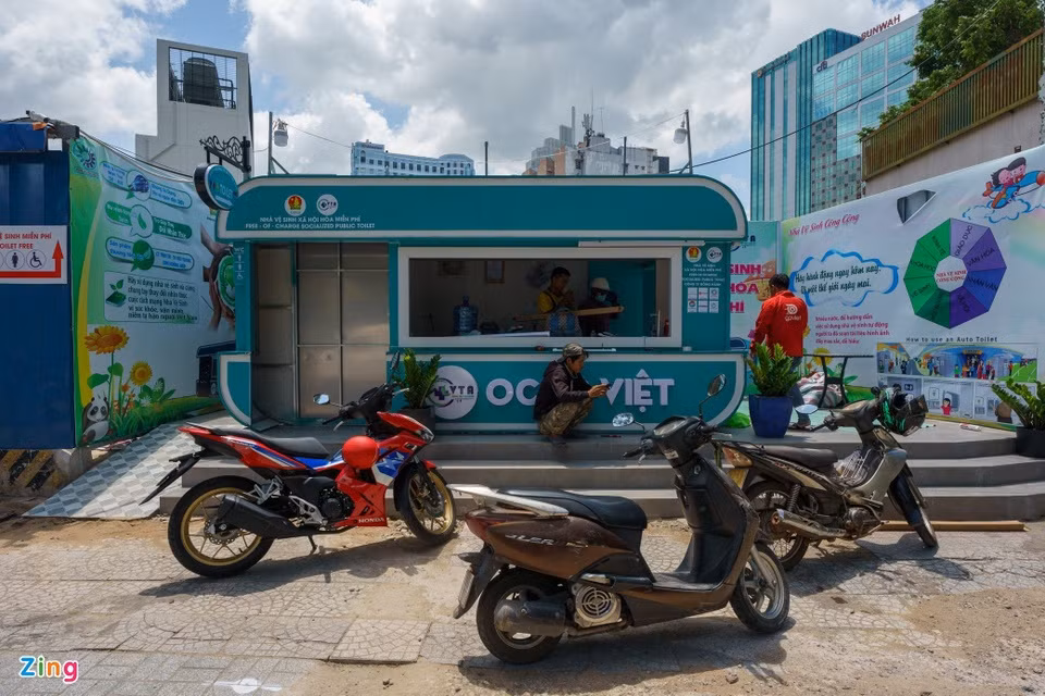 Các quầy bán hàng đi kèm nhà vệ sinh tại số 135 Nguyễn Huệ và 8 Nguyễn Trung Trực sẽ trưng bày sản phẩm OCOP, giúp giới thiệu nông sản sạch, an toàn đến người dân, du khách.