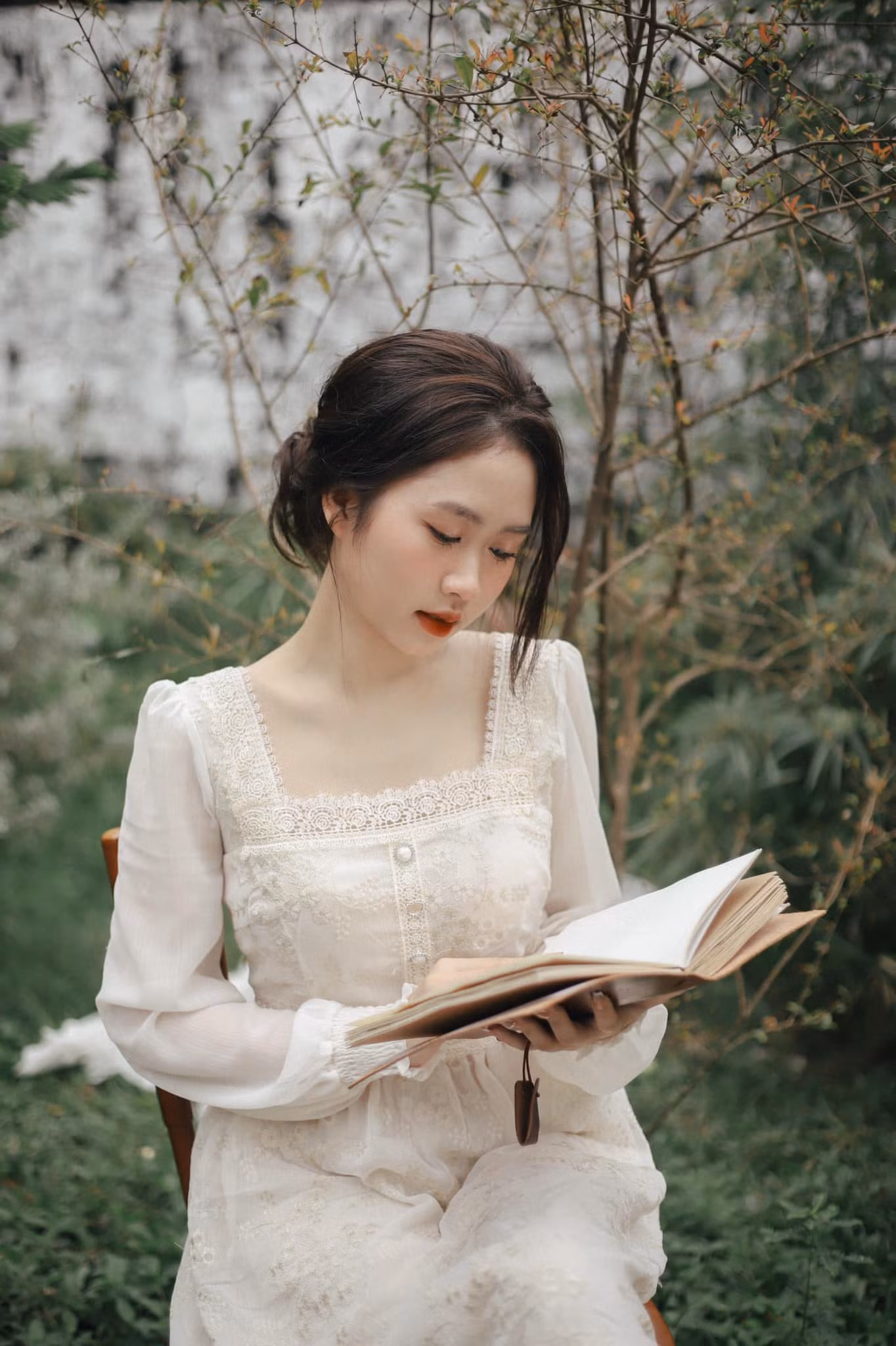 Nữ sinh có thành tích học tập, nghiên cứu khoa học nổi bật.