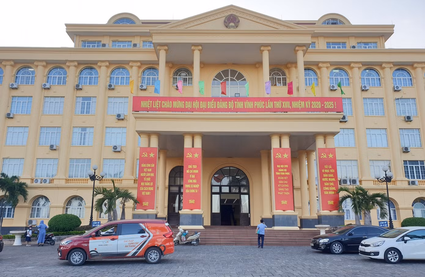 Trụ sở UBND tỉnh Vĩnh Phúc. Ảnh minh họa