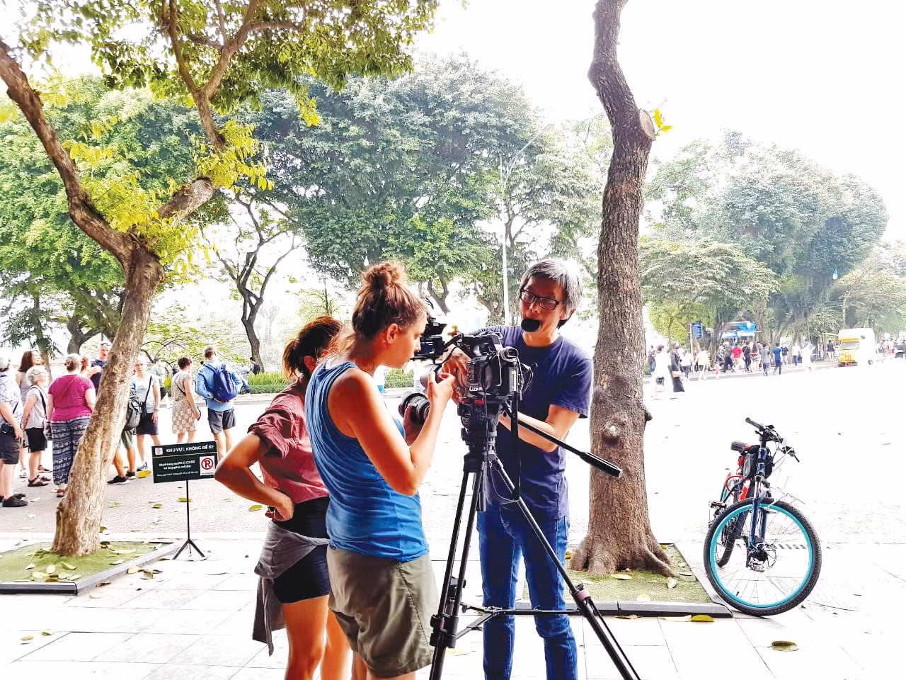 Đạo diễn thực hiện phim tài liệu ở Việt Nam năm 2019. Ảnh: Trịnh Đức Phương Linh
