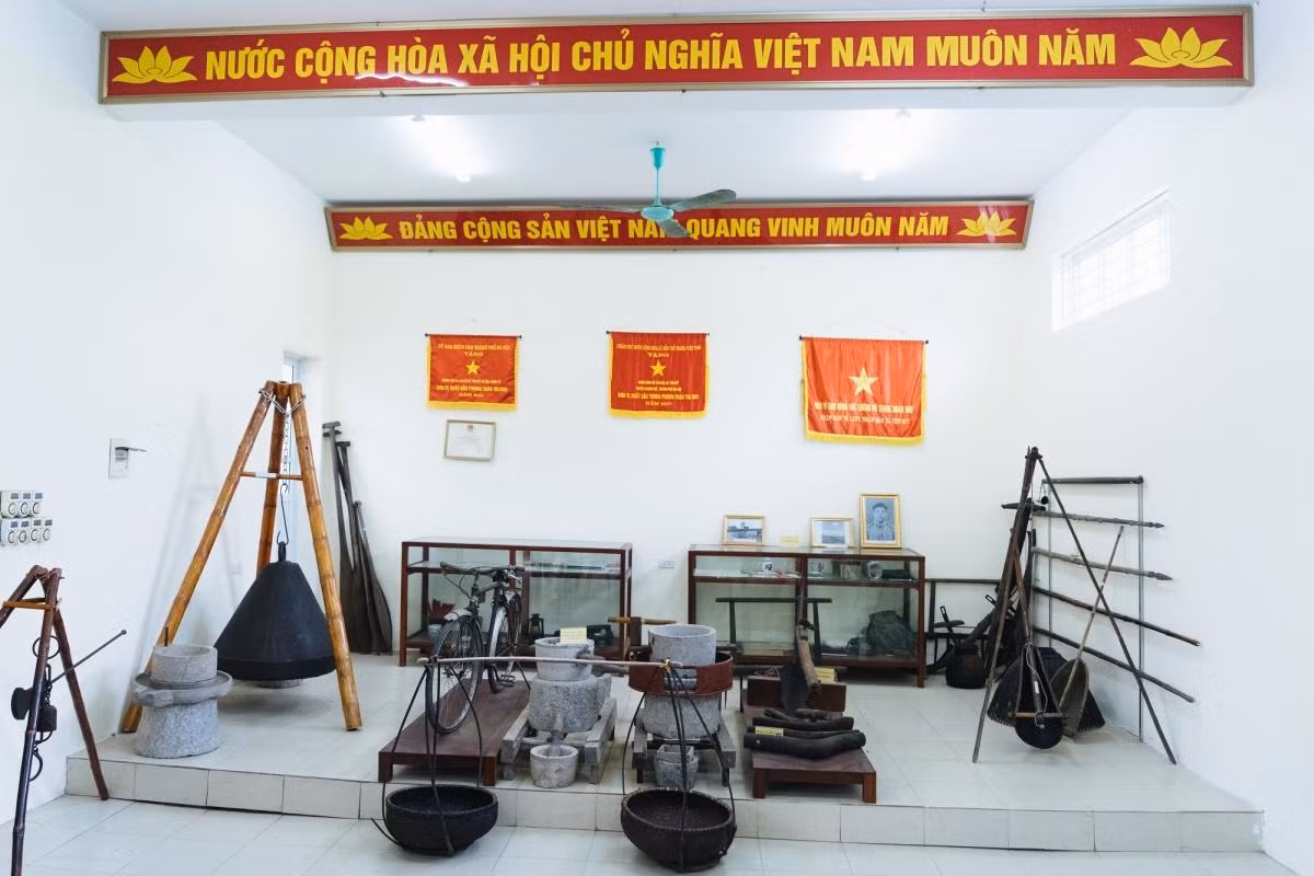 Một góc Nhà truyền thống làng Yên Mỹ