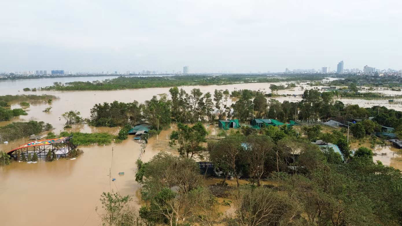 Chia sẻ với phóng viên, nhiều người dân cho biết, với việc ngâm trong nước lũ nhiều ngày, toàn bộ hoa của bãi đá sông Hồng sẽ bị hủy hoại hoàn toàn, không khác gì "xóa sổ". Trong khi đó, các hạng mục khác phần vì bị lũ cuốn trôi, phần còn lại cũng phải sửa chữa đến 80% hoặc thay mới hoàn toàn.