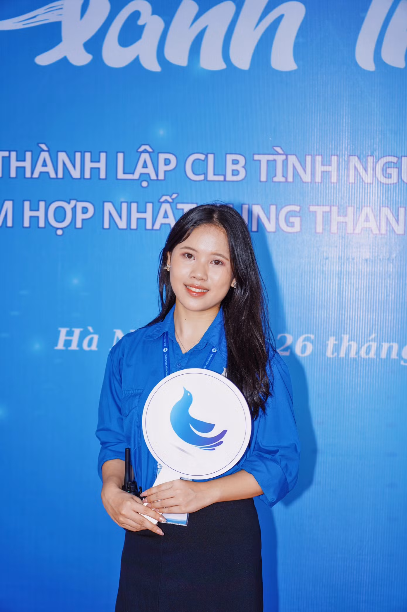 Sinh nhật 11 năm CLB Tình nguyện viên Thủ đô (2024) - 1 năm kể từ khi Ngọc Anh vào CLB.