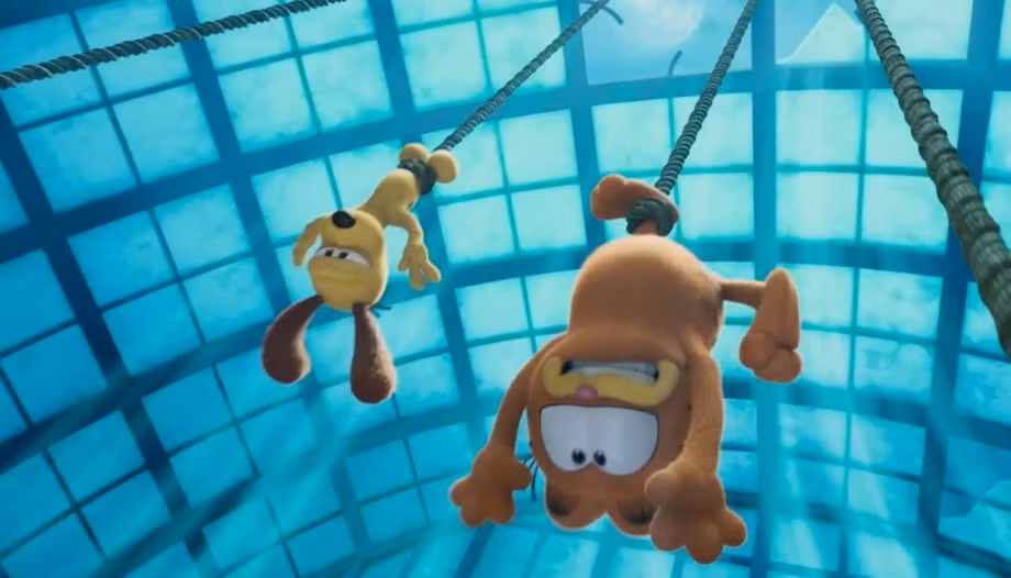 Hình ảnh trong Garfield: Mèo béo siêu quậy.