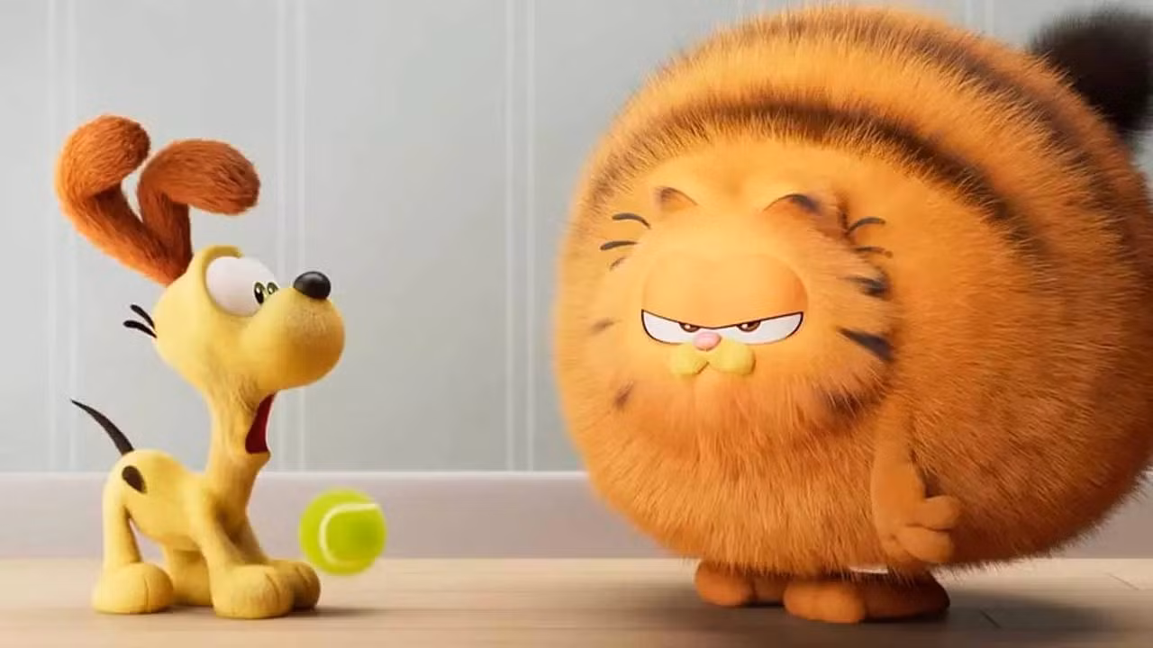 Hình ảnh trong Garfield: Mèo béo siêu quậy.