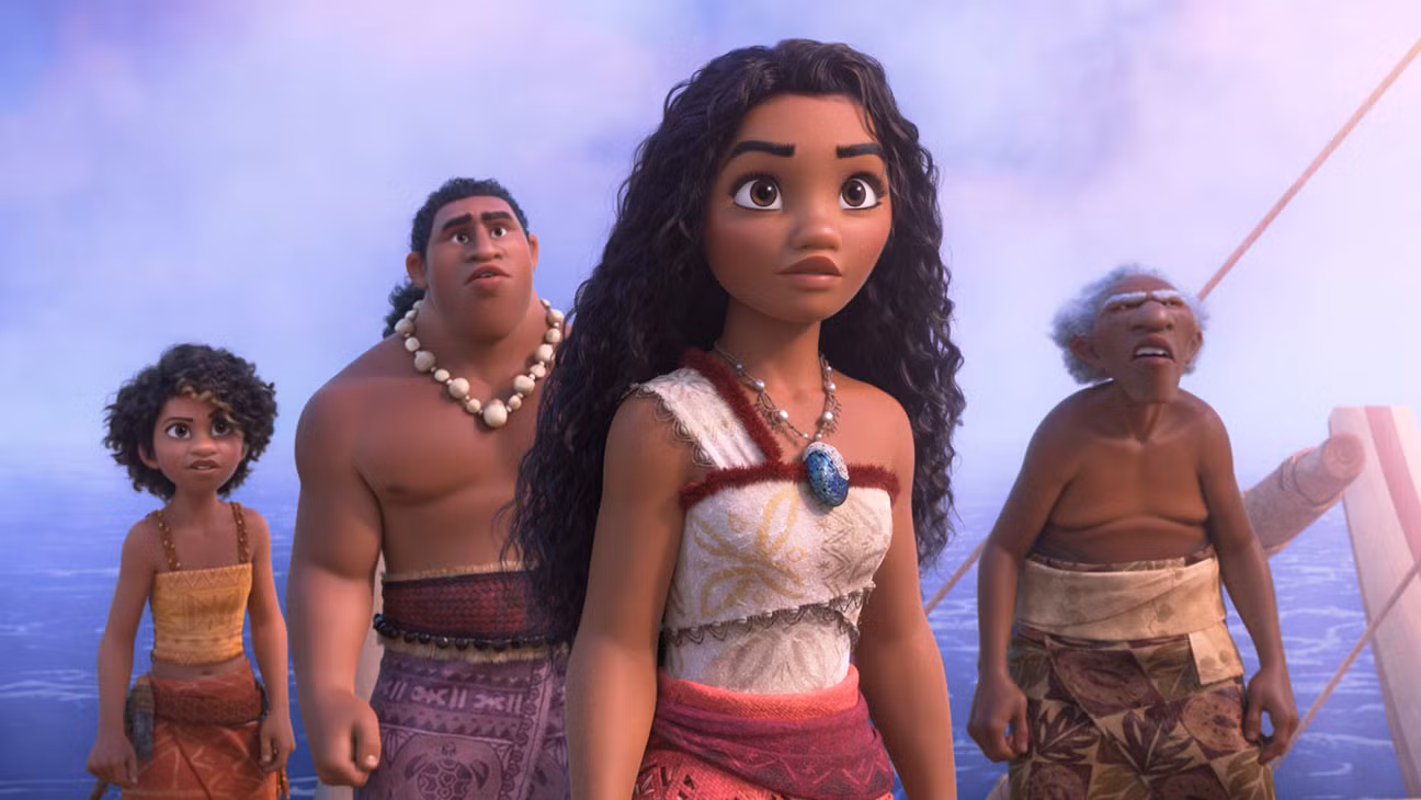 Hình ảnh trong phim Hành trình của Moana 2.