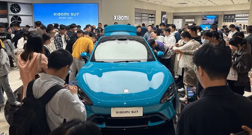 Xe điện Xiaomi SU7 thu hút sự chú ý của đông đảo người tiêu dùng Trung Quốc nhờ mức giá hấp dẫn so với hiệu năng đem lại.