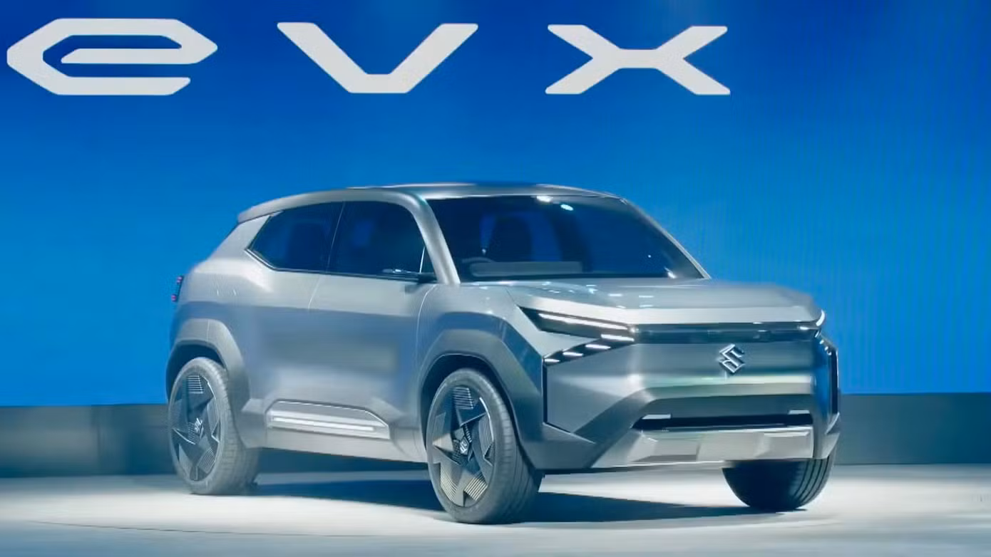 Xe điện concept Suzuki eVX được giới thiệu lần đầu vào năm 2023.