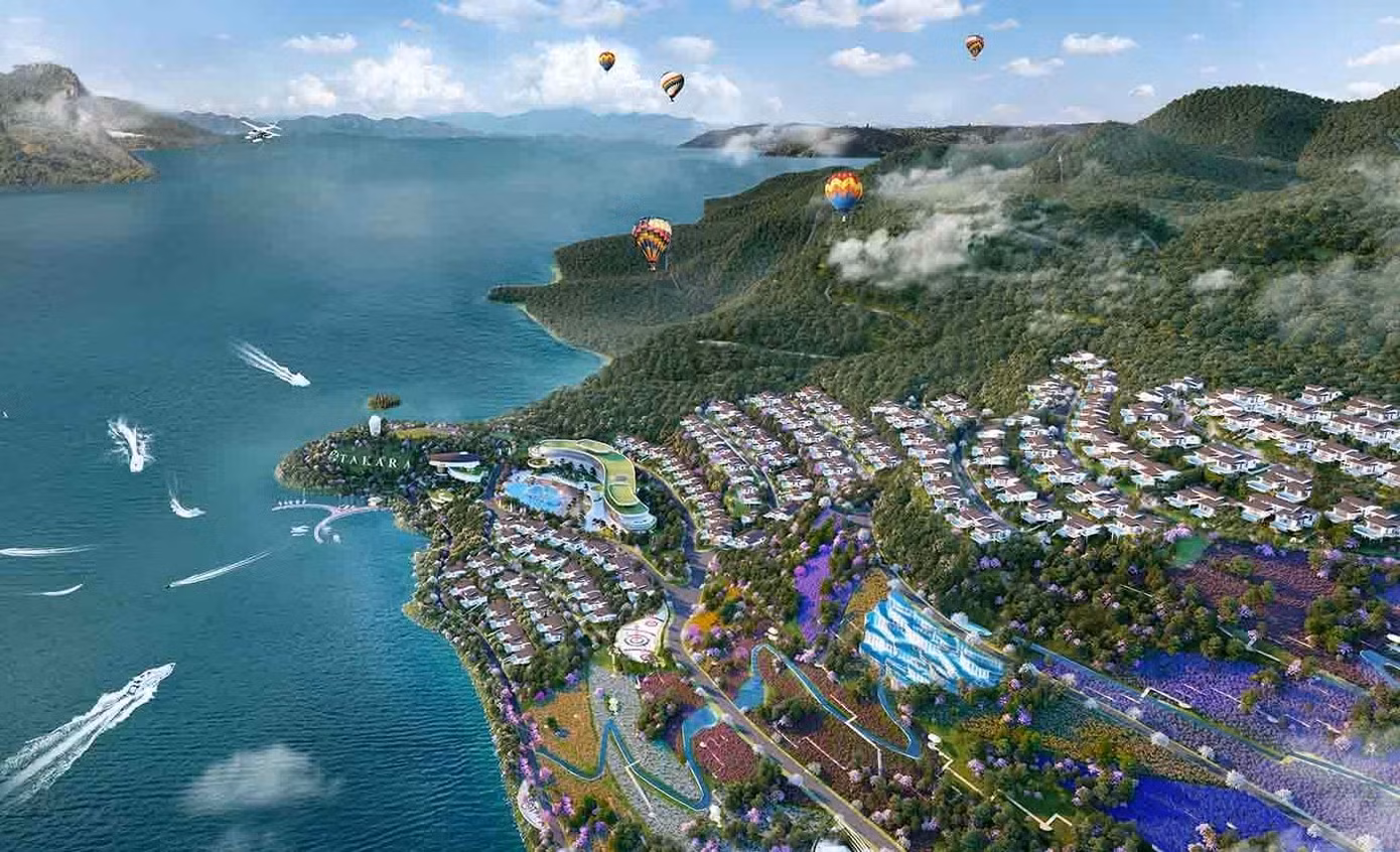 Phối cảnh dự án Takara Hòa Bình Resort. Ảnh: Internet.