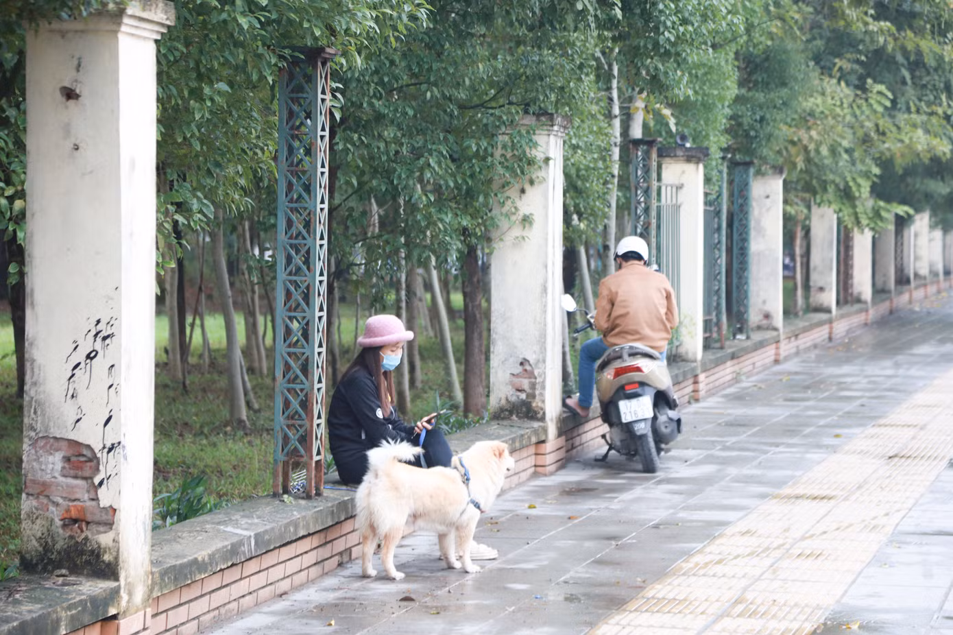 Từ cuối tháng 1/2023, nhiều đoạn tường rào sắt quanh công viên Cầu Giấy đã được tháo bỏ, hiện không còn những hàng rào cao ngăn công viên với phần vỉa hè bên ngoài.
