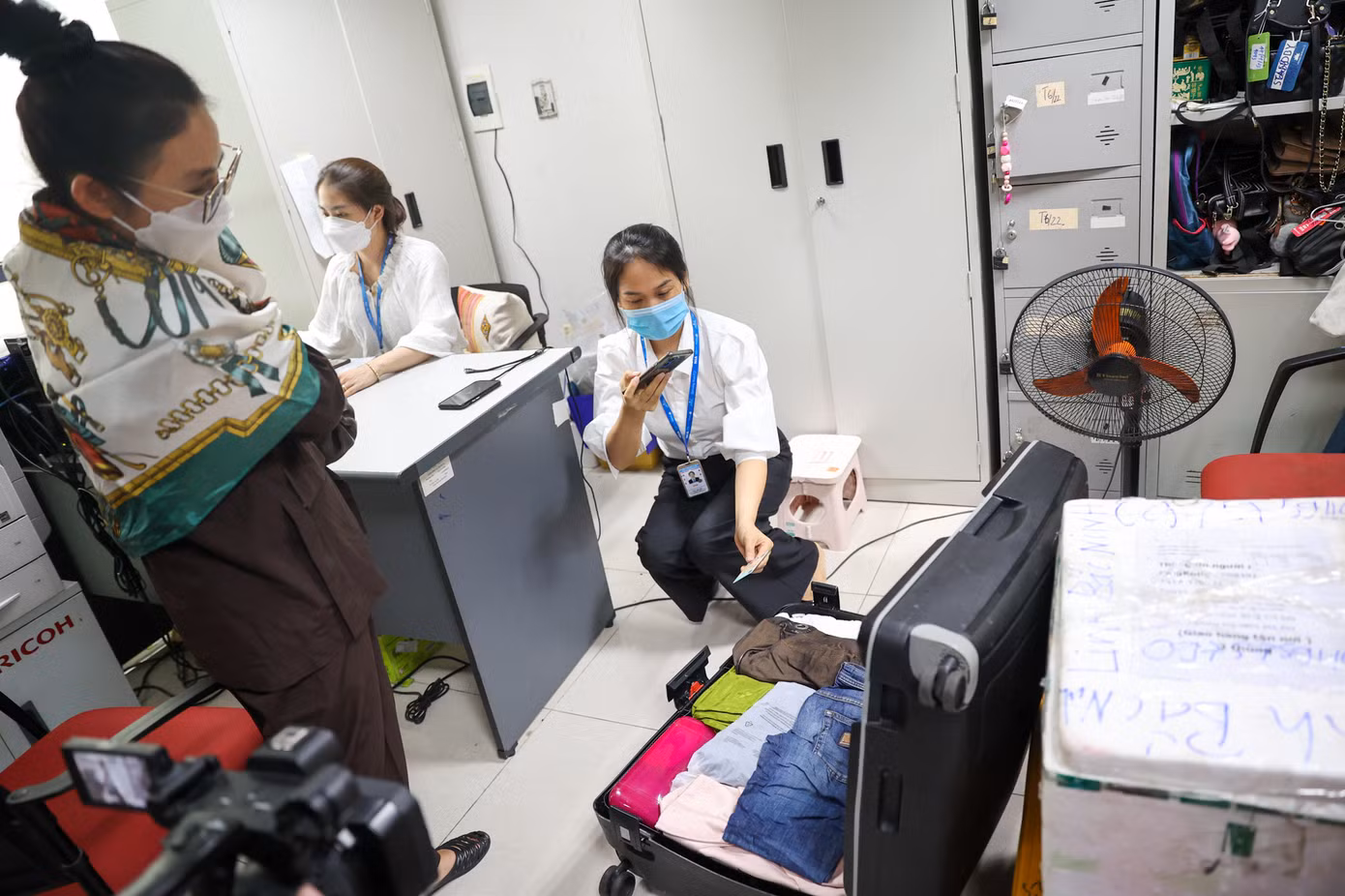 Khi bị thất lạc hành lý, hành khách có thể dễ dàng tự tra cứu tại website http://bags.noibaiairport.vn